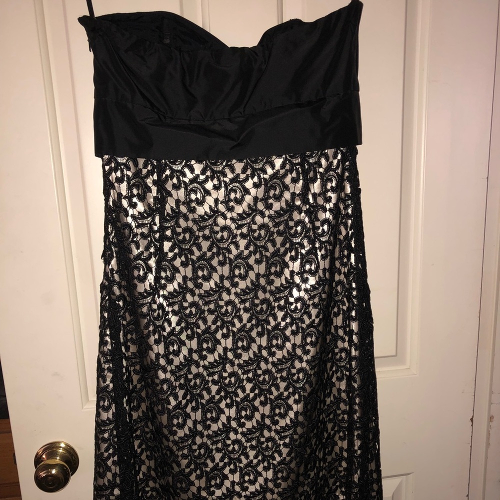 White House Black Market Black Cocktail dress 8